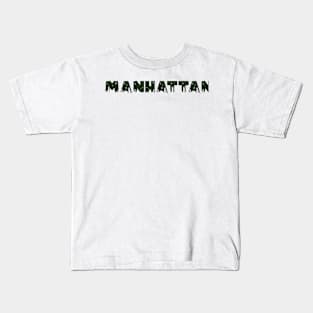 Manhattan Cityscape Kids T-Shirt